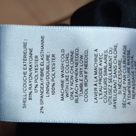 Express Square neck sheath dress with 3/4 sleeves - Picture 4 of 4